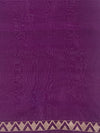 Swirling Merlot Purple Organza Saree