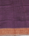 Dhaulagarh Brown Raw Silk Saree