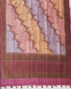 Lalitagiri Peach Raw Silk Saree