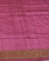 Lalitagiri Peach Raw Silk Saree