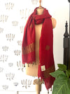 Balucha Red Matka Georgette Dupatta