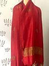 Mandala Red Matka Georgette Dupatta