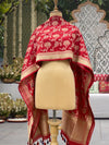 Ambika Red Silk Dupatta