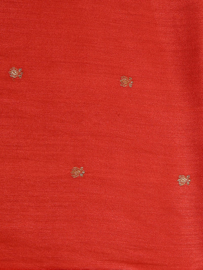 Malawi Red Matka Georgette Sari