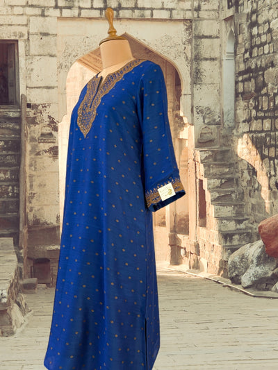 Royal Blue Kurta & Pant Set