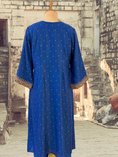 Royal Blue Kurta & Pant Set