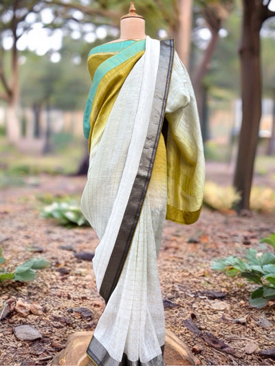 Summer Vibe Shaded Linen Saree