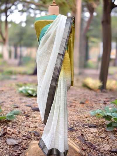 Summer Vibe Shaded Linen Saree