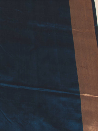 Casablanca Blue Tanchoi Silk Saree