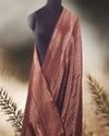 Vamika Brown Brocade Silk Saree
