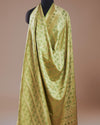Argentine Green summer Silk Sari