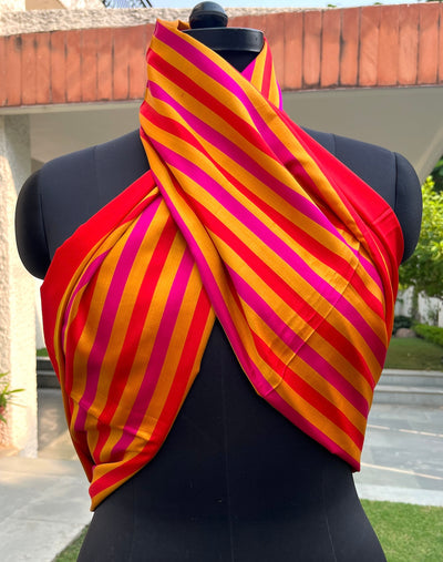 Armada Chilly Red Silk Dupatta