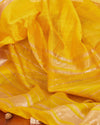 Vasanti Yellow Light Silk Sari