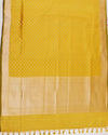 Swarna Yellow Tanchoi Silk Saree