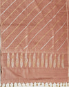 Blushing Peach Soft Silk Saree