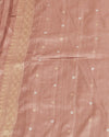 Blushing Peach Soft Silk Saree