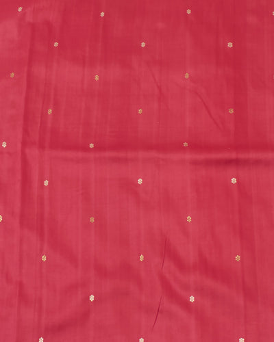 Falguni Coral Peach Boota Soft Silk Saree