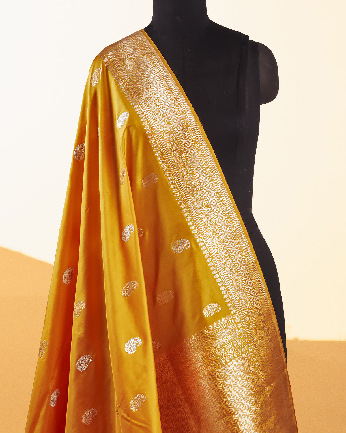 Vasanthi Yellow Soft Silk Saree