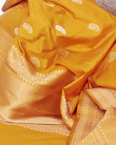 Vasanthi Yellow Soft Silk Saree