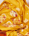 Gauri Yellow Boota Soft Silk Saree