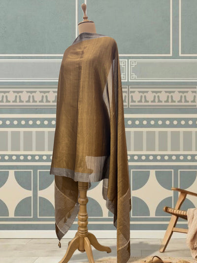Sarva Mangala Antique Gold Tissue Dupatta