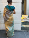 Serenity Multi Rangkaat Tissue Saree