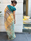 Serenity Multi Rangkaat Tissue Saree