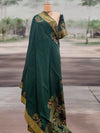 Chashme Shahi Green Emroidered Tussar Saree