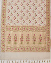 Kaiser Bagh Off White Paithani Tussar Georgette Saree