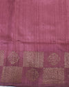 Amravati Mauve shaded Raw Silk Saree