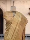 Pedana Gold Kalamkari Tussar Saree