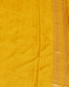 Chand Bibi Yellow Brocade Silk Saree