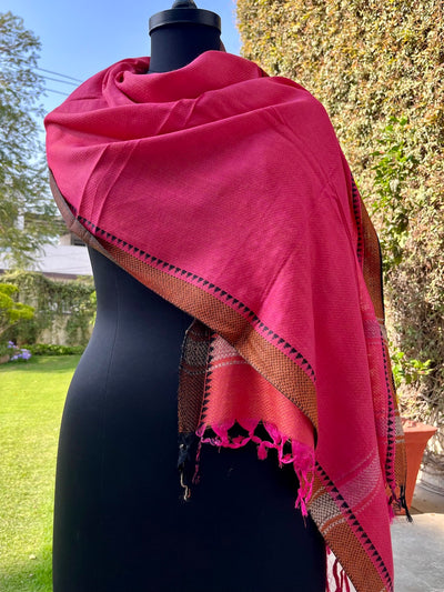 Imara Peach Eri Silk Stole