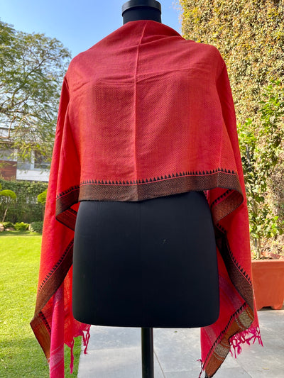 Imara Peach Eri Silk Stole
