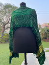 Vasantsena Green Bandhani Dupatta