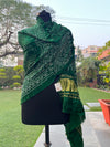 Vasantsena Green Bandhani Dupatta