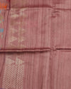 Chahar Bagh Brown Tussar silk Jamdani Saree