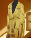 Devranjani Mehendi Yellow Kalgi Matka Georgette Saree
