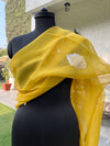 Yellow Organza Dupatta