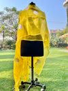 Yellow Organza Dupatta