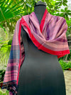 Pink & Red Kala Cotton Stole