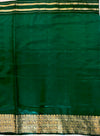 Vindhyavasini Green Chanderi Silk Sari
