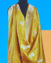 Basant Bahar Yellow Soft Silk Saree