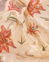 Artistry in weaving Gold paithani Tissue Saree
